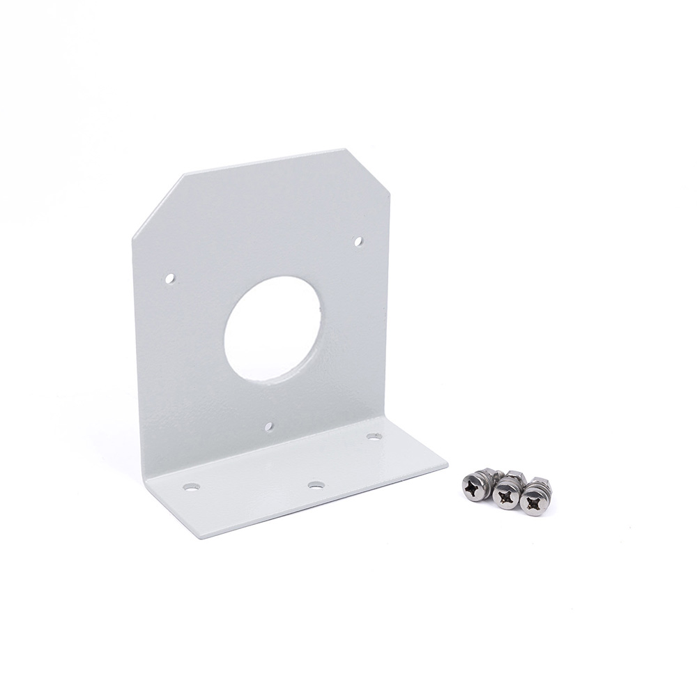 Support bracket for Ex flashing lights for signalling columns Inelteh